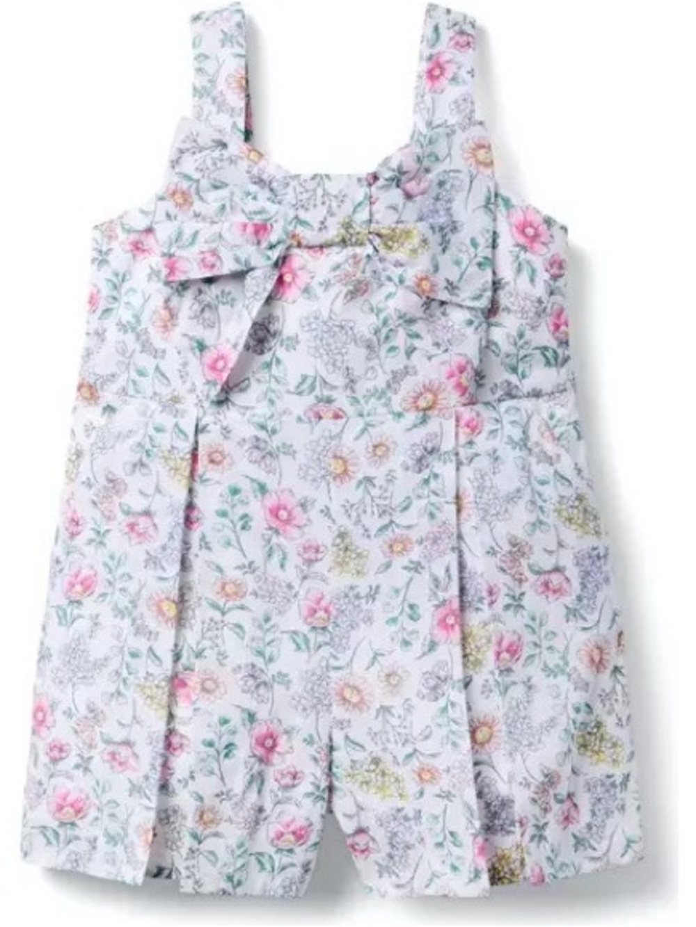 Janie and Jack  Floral Romper Dress